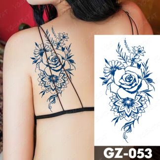Blossom midlertidig tatovering falsk engangs tattoo