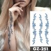 Lilium semi-permanent midlertidig tatovering falsk engangs tattoo