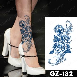 Lilac midlertidig tatovering falsk engangs tattoo