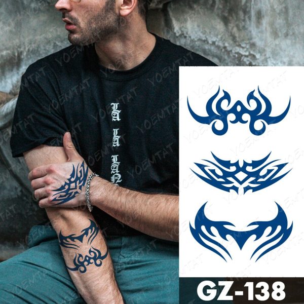 Calian semi-permanent midlertidig tatovering falsk engangs tattoo