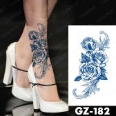 Lilac semi-permanent midlertidig tatovering falsk engangs tattoo