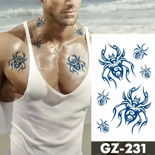 Ocho semi-permanent midlertidig tatovering falsk engangs tattoo