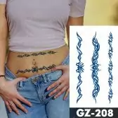 Shafira semi-permanent midlertidig tatovering falsk engangs tattoo